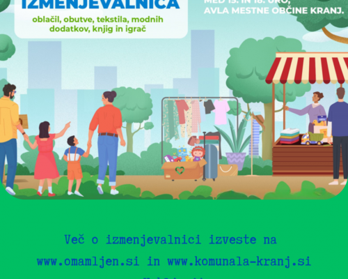 IZMENJEVALNICA OBLAČIL KRANJ IZMENJEVALNICA OBLAČIL KRANJ